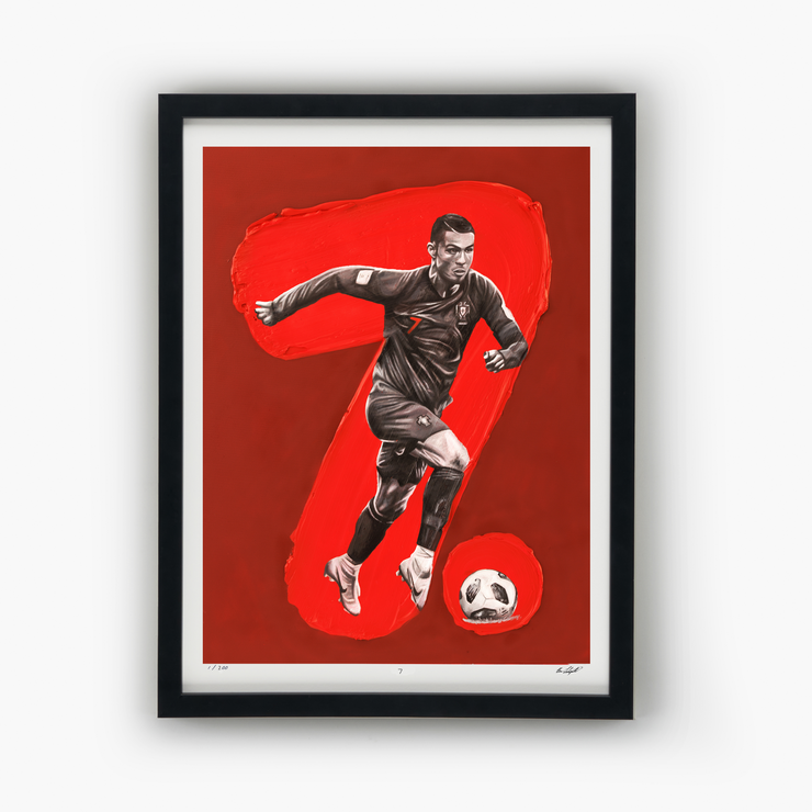 "7" Limited Edition- Number Series Print