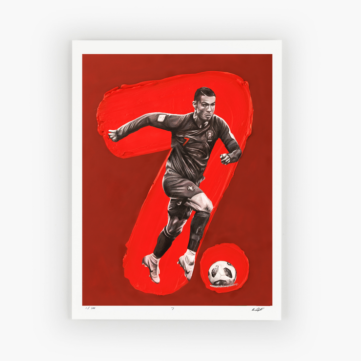 "7" Limited Edition- Number Series Print
