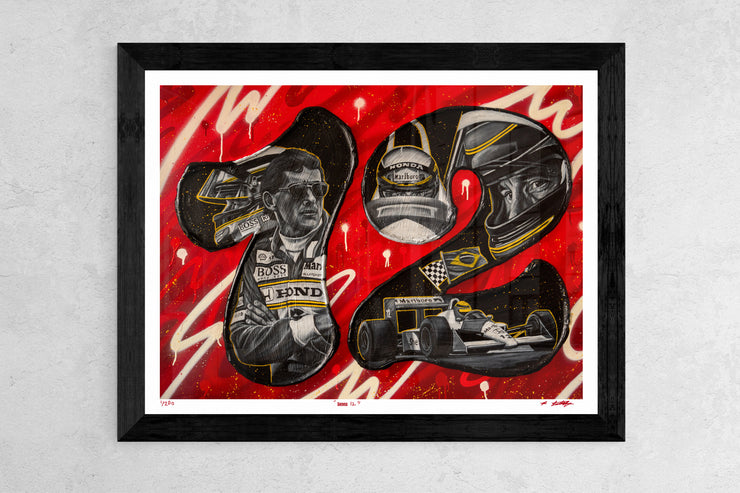 "Senna" Limited Edition Print