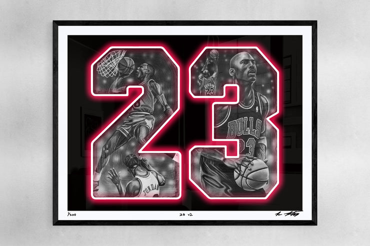 "23 v2" Limited Edition Print
