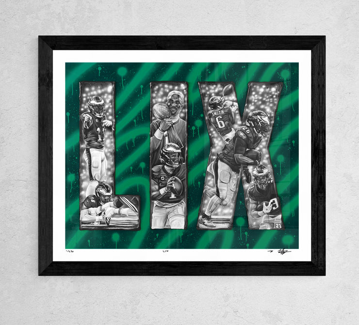 "LiX" Limited Edition Print